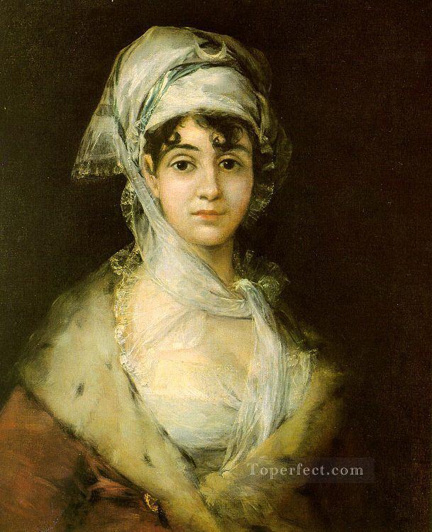 アントニア・サラテの肖像画フランシスコ・ゴヤ油絵